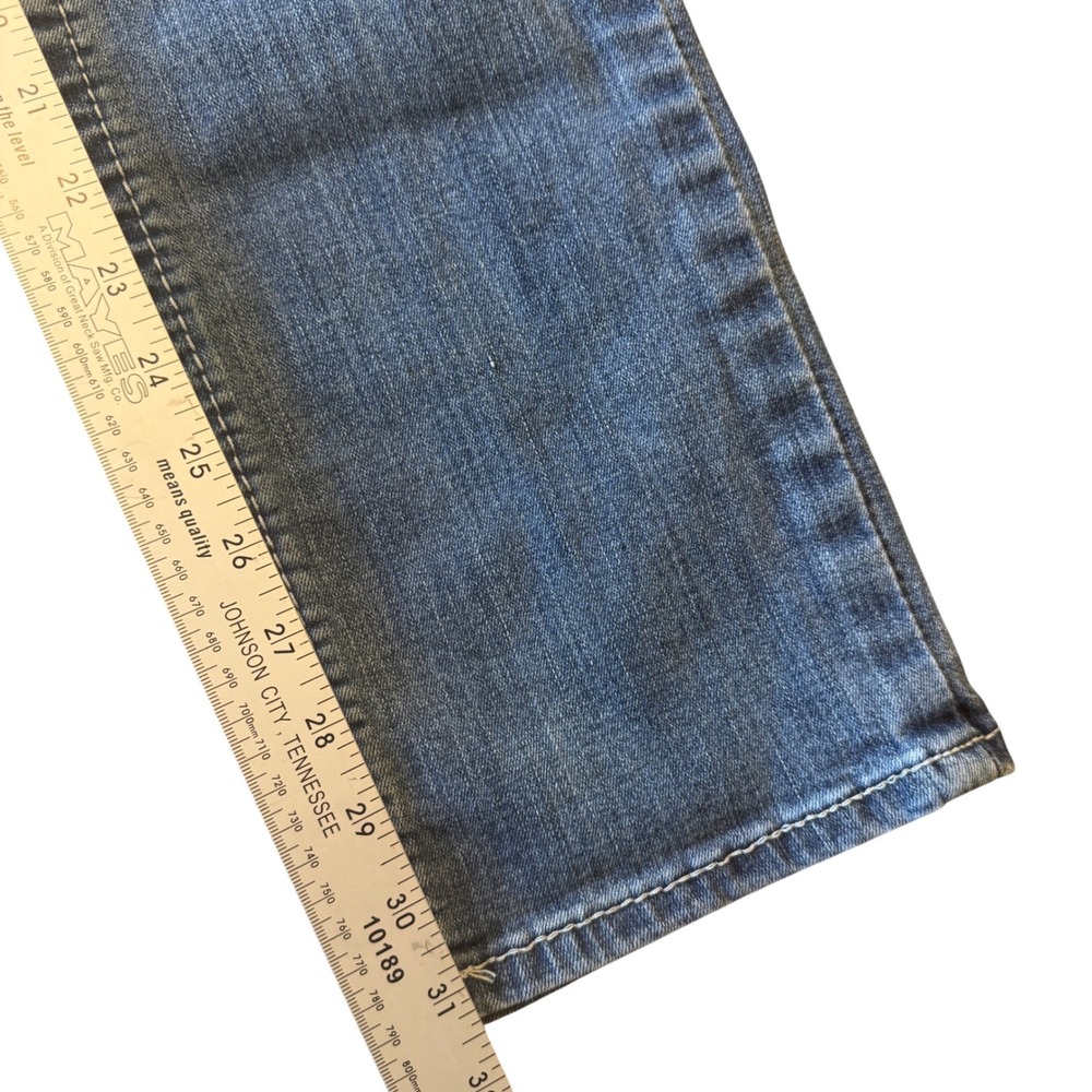 Ariat REAL Denim Womens 26S Blue Mid Rise Bootcut Jeans AW 4044 E Paisley Lining - Picture 8 of 12